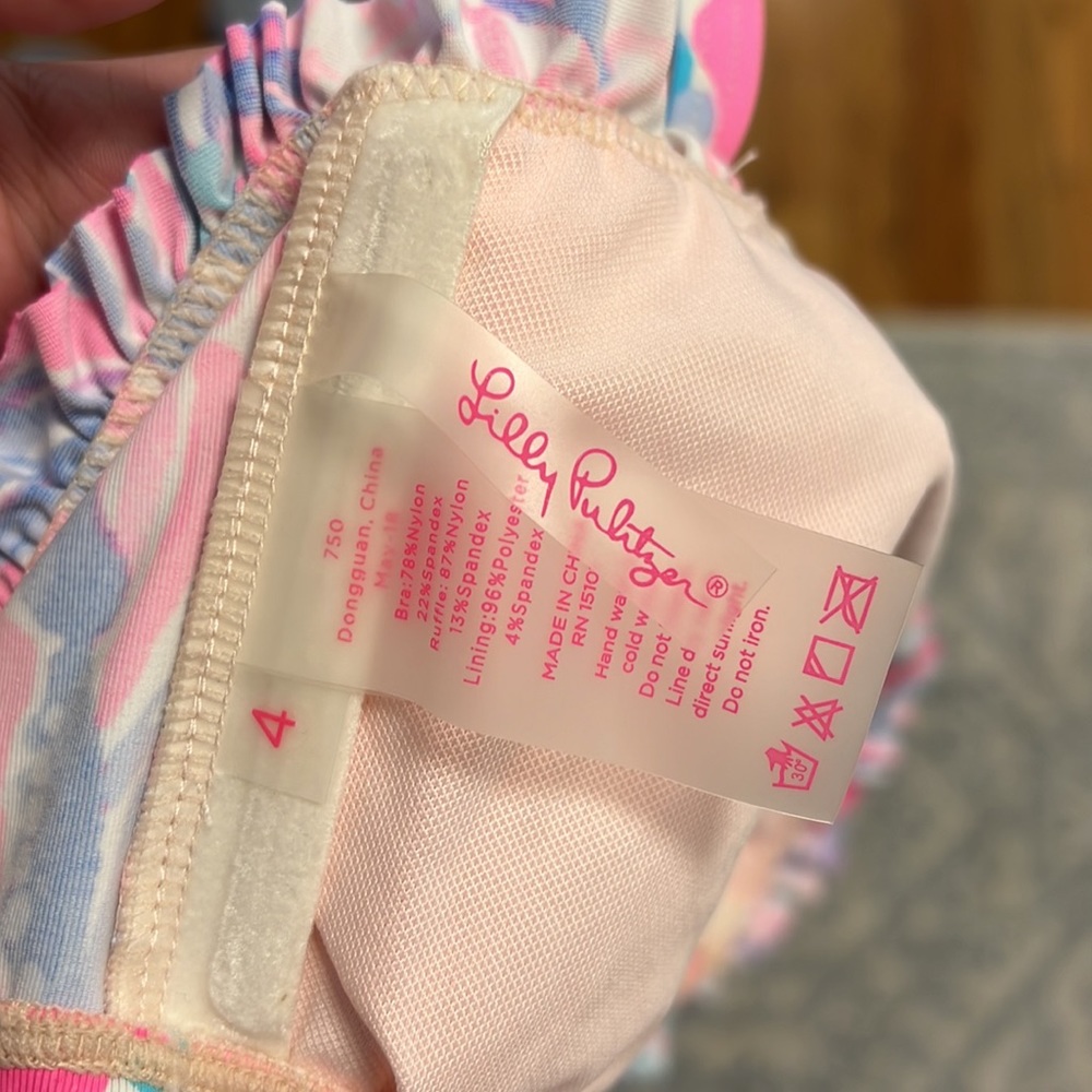 Lilly Pulitzer Ruffled Bikini Top - Picture 3 of 3